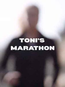 Toni's Marathon short film poster.